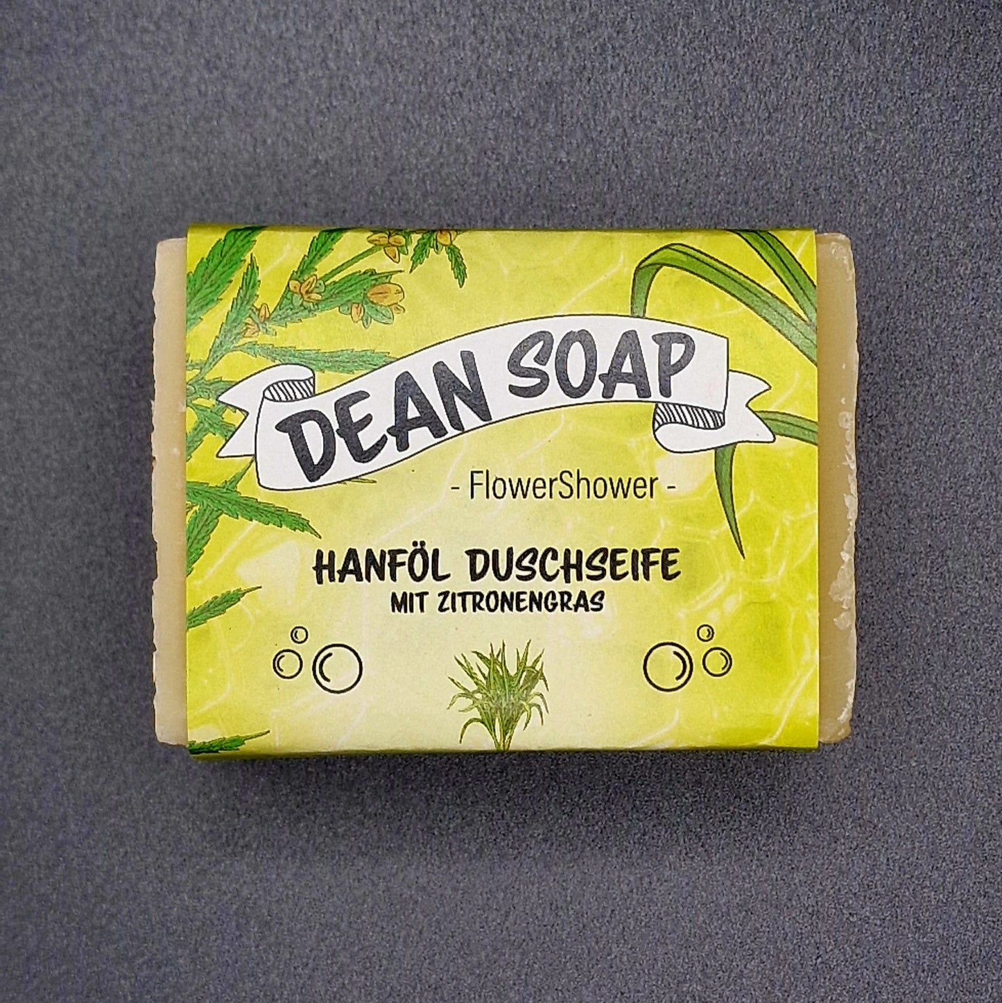 Deansoap - Hanföl Duschseife - vegan & handgefertigt